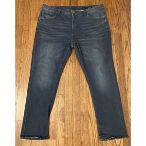 The Perfect Jean NYC Jeans Mens Size 40x30 Slim Fit Blue Dark Wash Stretch